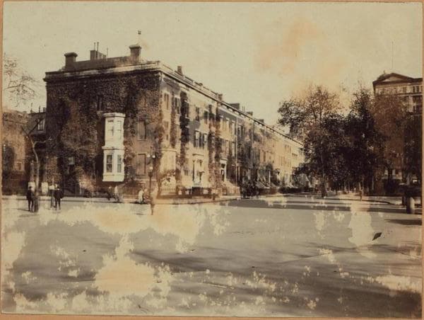Manhattan: Washington Square North - 5th Avenue, 1905-10
