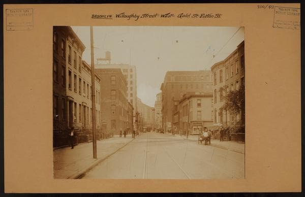 Brooklyn: Willoughby St. - Gold St., 1928