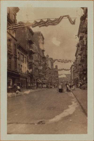 Manhattan: Mulberry Street - Canal Street, 1927