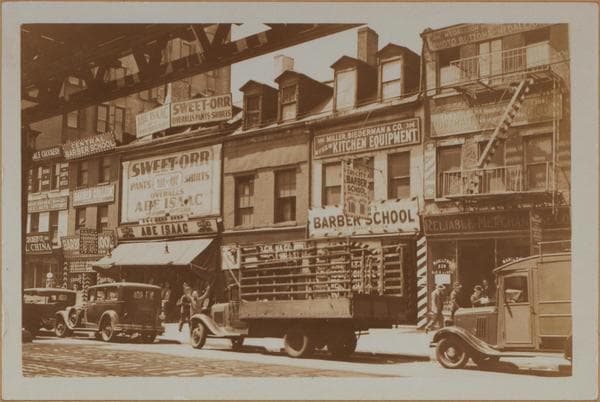 Manhattan: Bowery - Spring Street, 1933–1934