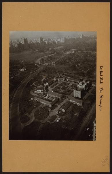 Manhattan: Central Park - The Menagerie., 1936