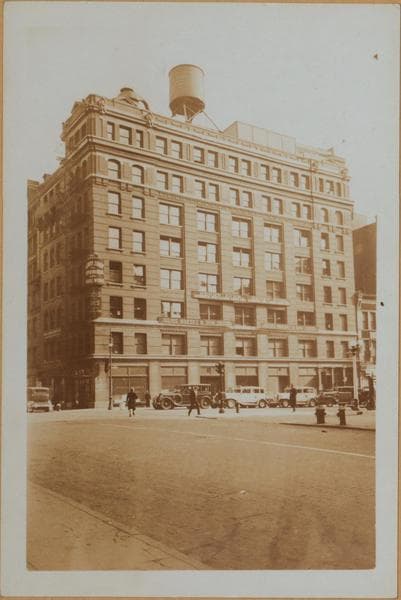 Manhattan: Lafayette Street - Broome Street, 1934