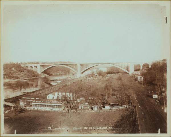 Bridges - Washington Bridge., 1945