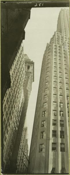 Manhattan: Wall Street., 1938