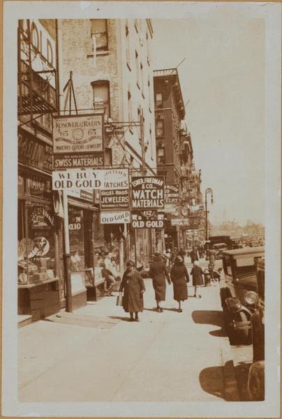 Manhattan: Chrystie Street - Canal Street, 1934