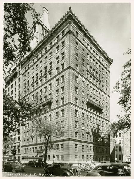 820 Fifth Avenue - East 63rd Street, 1940
