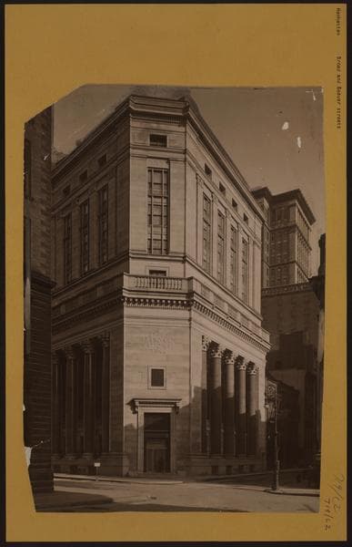 Manhattan: Broad Street - Beaver Street