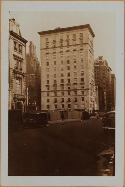 Manhattan: 72nd Street (East) - Madison Avenue, 1936