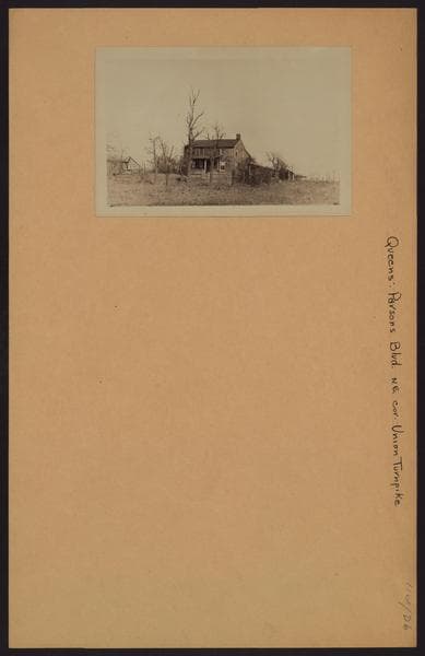 Queens: Parsons Boulevard - Union Turnpike, 1927