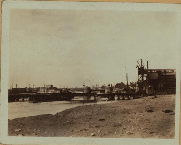 Flushing Creek [Flushing River] - Queens - [Northern Boulevard Bridge.], 1897–1927