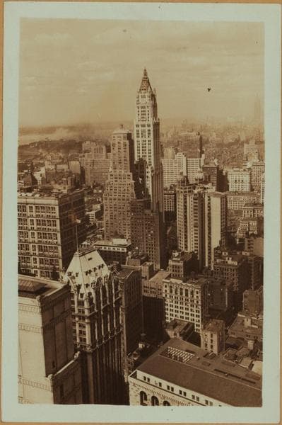 General view - [Manhattan - Wall Street (Northwest).], 1933