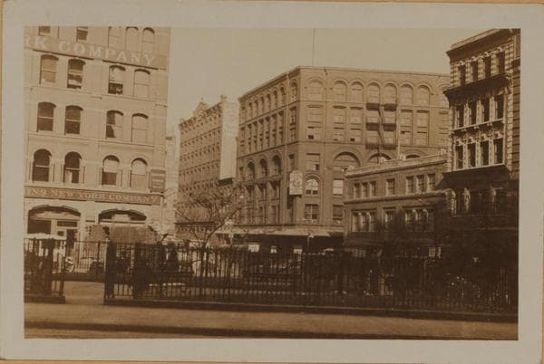 Manhattan: Duane Street - Hudson Street, 1927