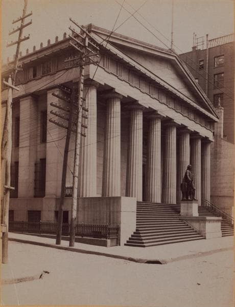 Manhattan: Wall Street - Nassau Street, 1900