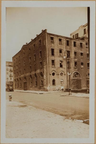 Manhattan: Water Street - Cherry Street, 1934