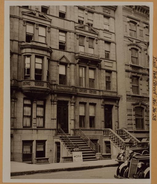 Manhattan: 76th Street (East) - Madison Avenue, 1936