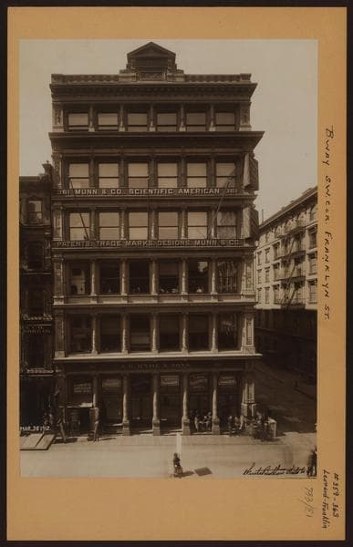 Manhattan: Broadway - Franklin Street, 1912