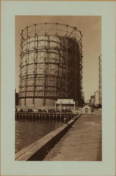 East River - Pier 104 - Manhattan - York Avenue - East 62nd Street - [Consolidated Edison Company.], 1935