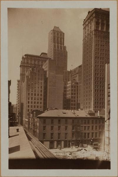 Manhattan: Cedar Street - Pearl Street, 1929