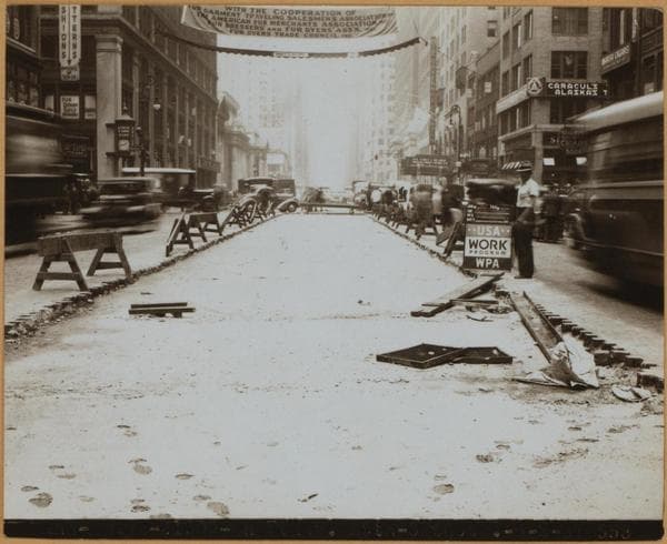 Manhattan: Broadway - 42nd Street, 1937