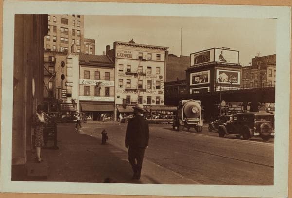 Manhattan: Whitehall Street - Water Street, 1930