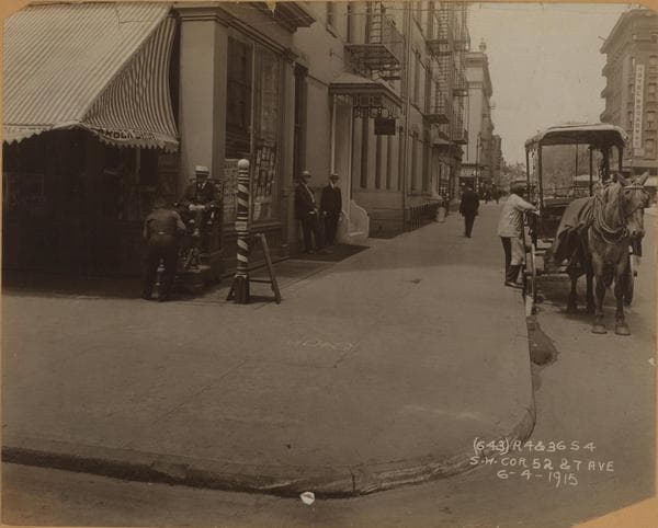 Manhattan: 52nd Street (West) - 7th Avenue, 1915