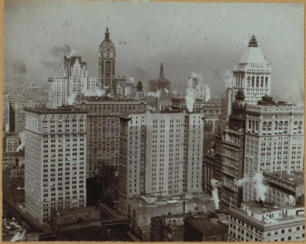 General view - Lower Manhattan (North)., 1911–1914