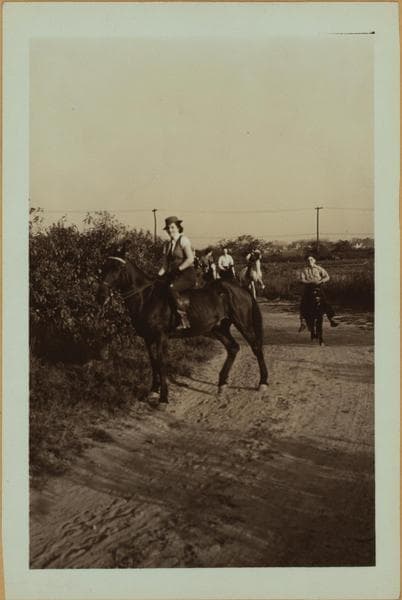 Recreation and hobbies - Horseback riding - [North Beach, Queens.], 1935–1938
