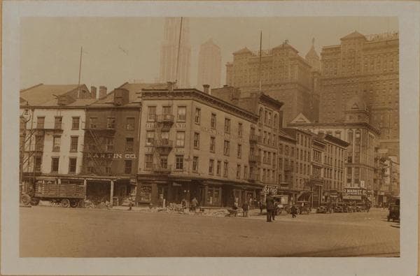 Manhattan: Cortlandt Street - Greenwich Street - [Radio Row.], 1927–1929