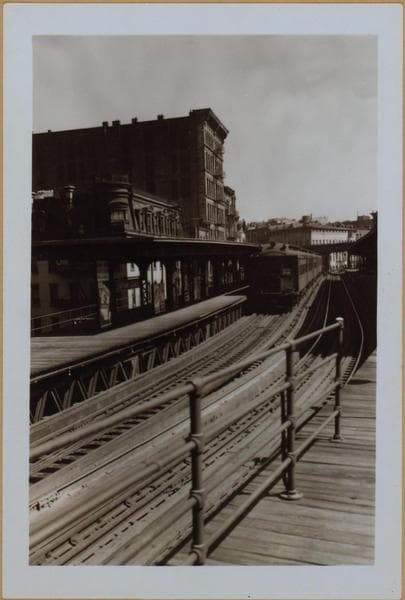 Manhattan: Chatham Square to Municipal Building from the [3rd Avenue] El., 1941