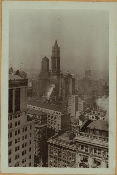 General view - Wall Street - Northwest., 1929