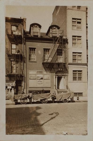Manhattan: Carmine Street - Bleecker Street, 1933