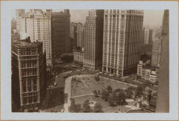 Manhattan: West Broadway - Barclay Street, 1940
