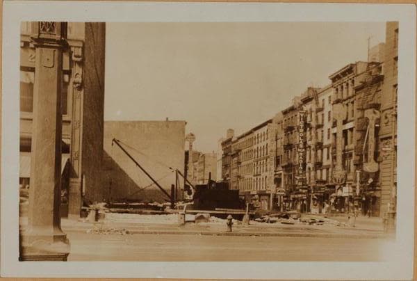 Manhattan: Chambers Street - Broadway, 1929–1936