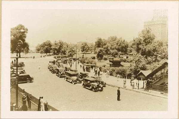 Manhattan: Battery Park South Ferry Terminus., 1937