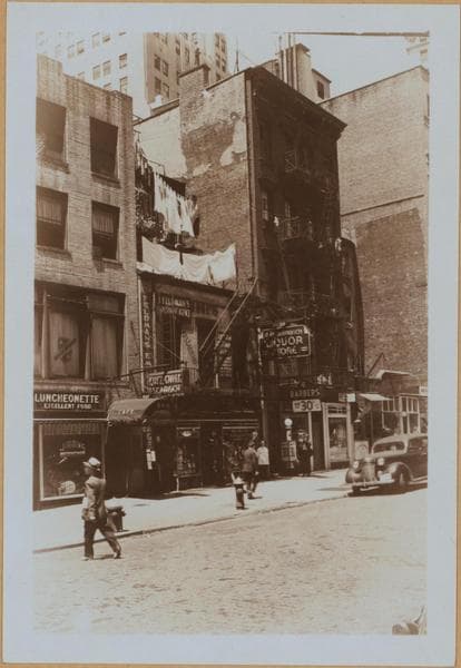Manhattan: Trinity Place - Edgar Street, 1938–1939