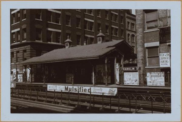 Manhattan: Greenwich Street - Franklin Street, 1940