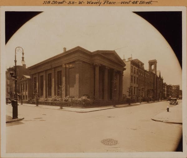 Manhattan: 11th Street - Waverly Place, 1930