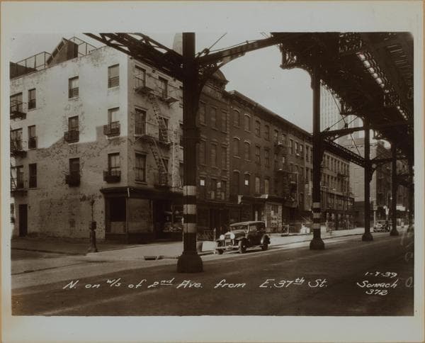 Manhattan: 2nd Ave. - 37th St., 1939