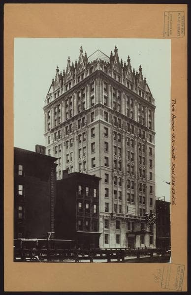 Manhattan: Park Avenue - 53rd Street (East), 1915