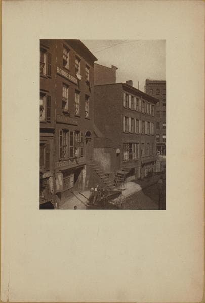 Manhattan: William Street - Duane Street, 1900