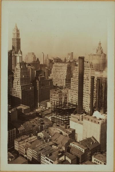General view - Wall Street - Northwest., 1930