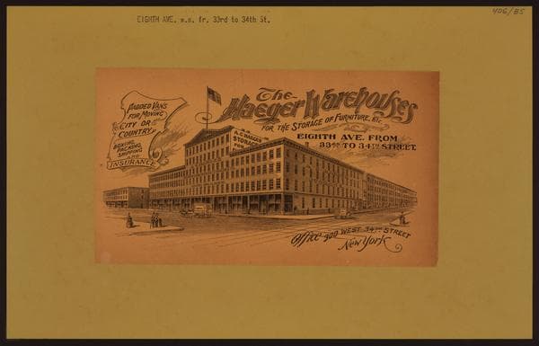 Manhattan: 8th Avenue - 33rd Street, 1900