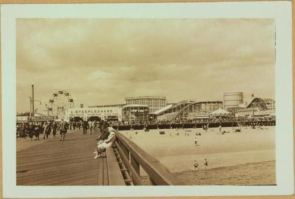 Islands - Coney Island pier - [Boardwalk - Steeplechase Park.], 1925–1937