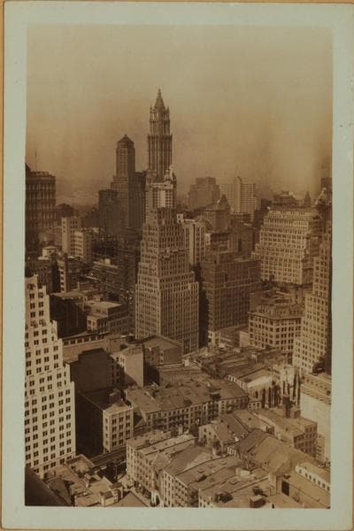 General view - Wall Street - Northwest., 1930