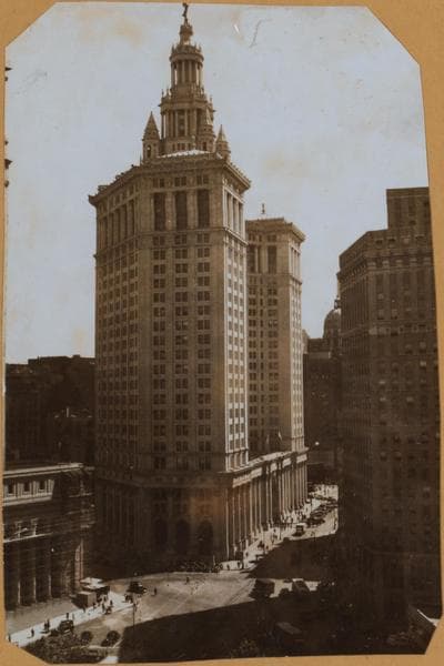 Manhattan: Centre Street - Duane Street, 1935