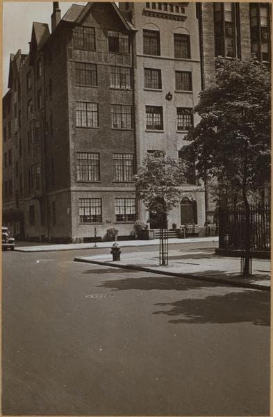 Manhattan: Gramercy Park East - 21st Street (East), 1936