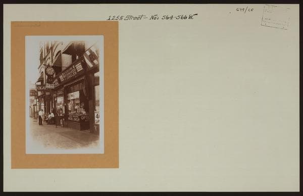 Manhattan: 125th Street (West) - Broadway, 1934