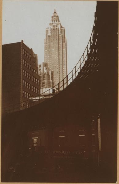 Manhattan: Coenties Slip - Front Street, 1938