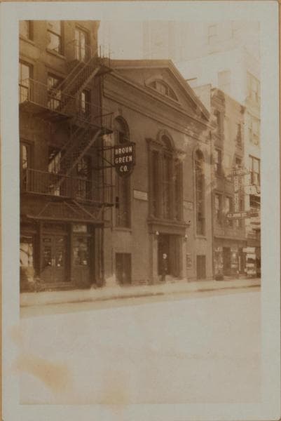 Manhattan: John Street - Nassau Street, 1927–1929