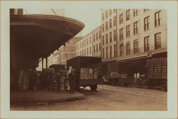 Manhattan: Washington Street - Reade Street, 1936